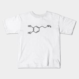 Formula of dopamine Kids T-Shirt